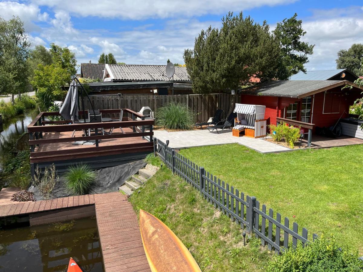 Meerbude am Großen Meer - Ferienhaus Südbrookmerland Exterior foto